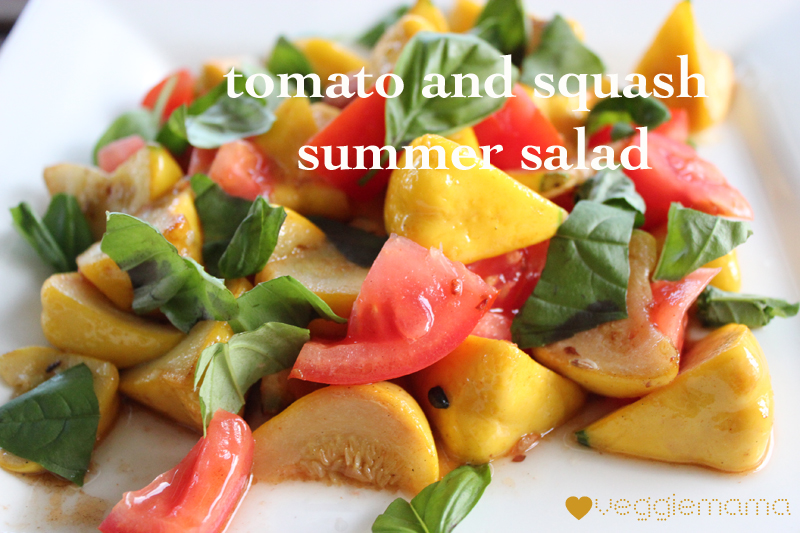 Tomato and squash summer salad | Veggie Mama