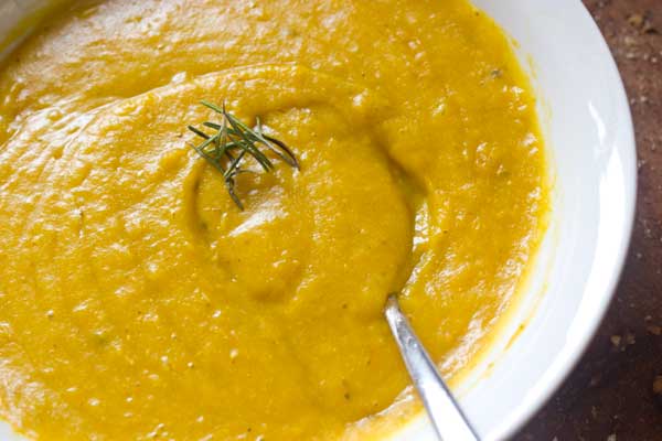 Roasted pumpkin soup recipe | Veggie Mama