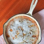 Organic Peach Pancake recipe | Veggie Mama
