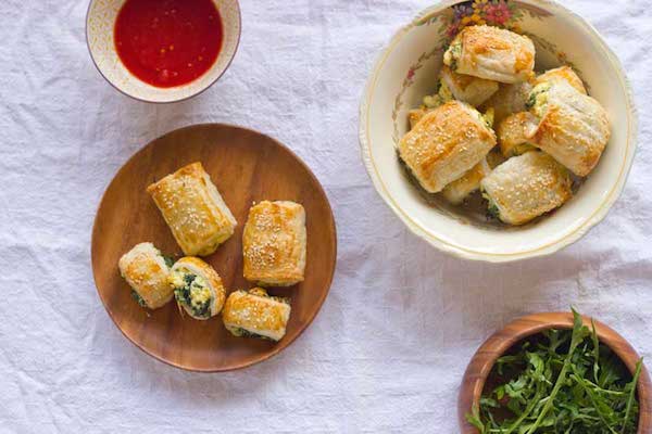 Quick spinach and ricotta rolls | Veggie Mama